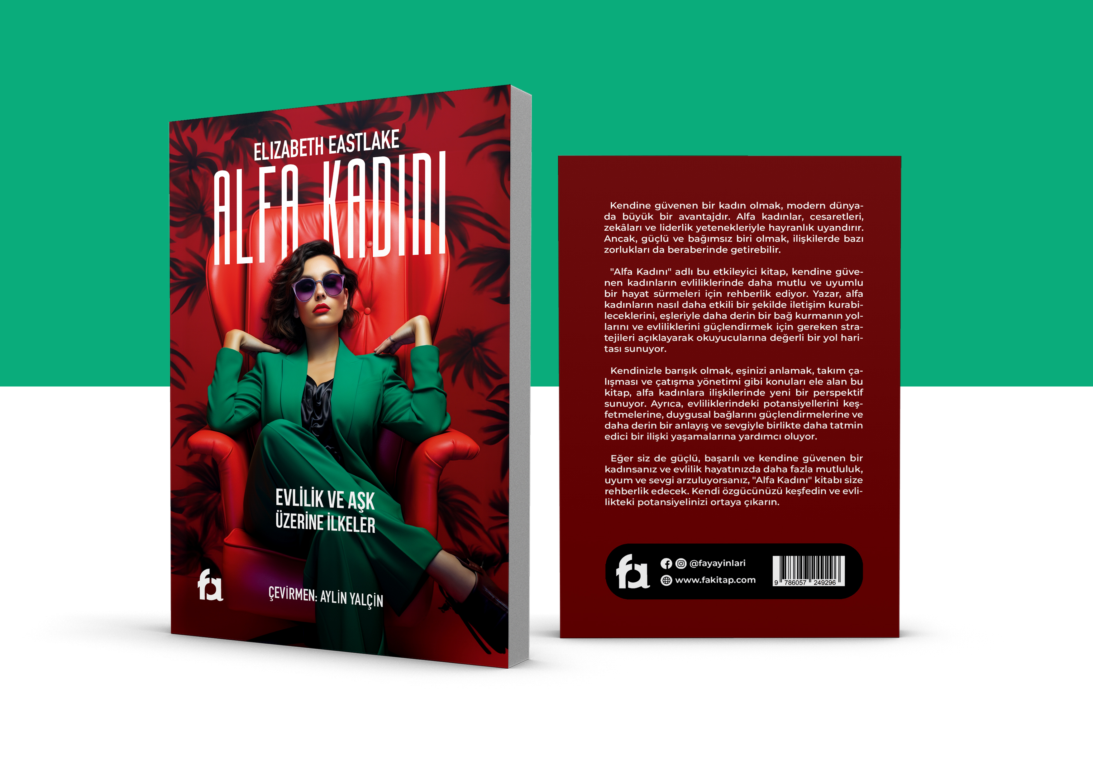 Alfa Kadını | Kitap Kapak Tasarımı