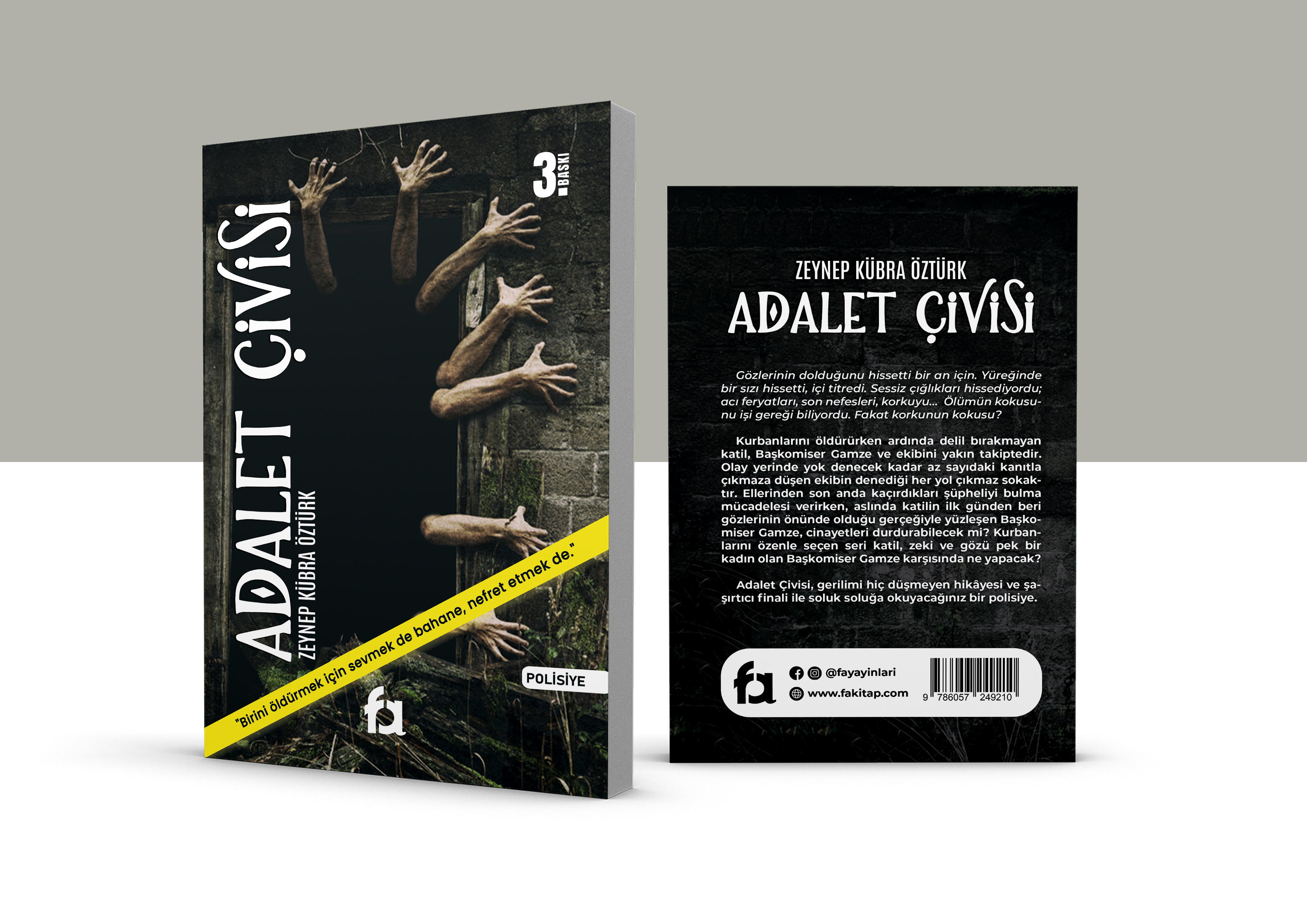 Adalet Çivisi | Kitap Kapak Tasarımı 
