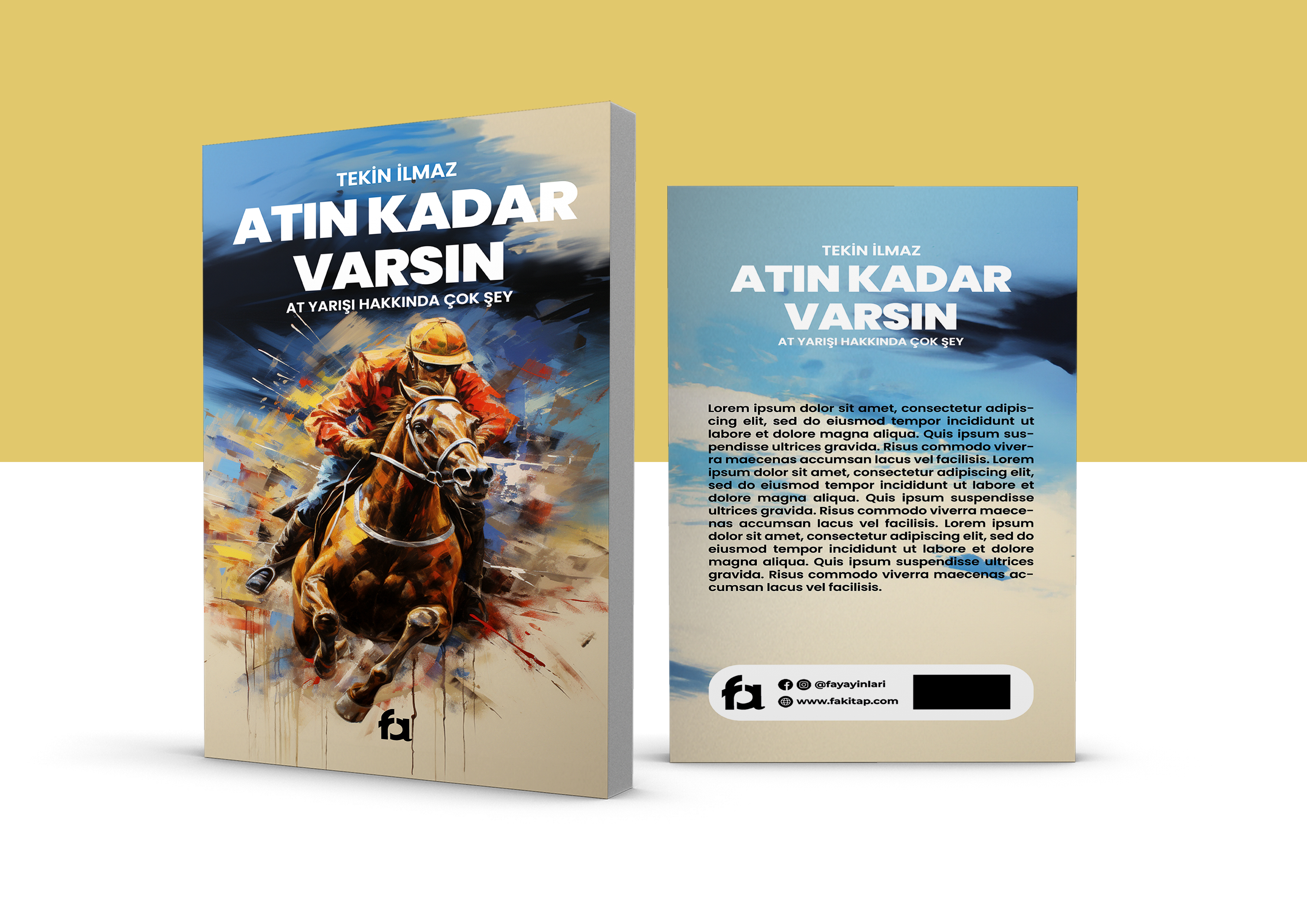 Atın Kadar Varsın | Kitap Kapak Tasarımı