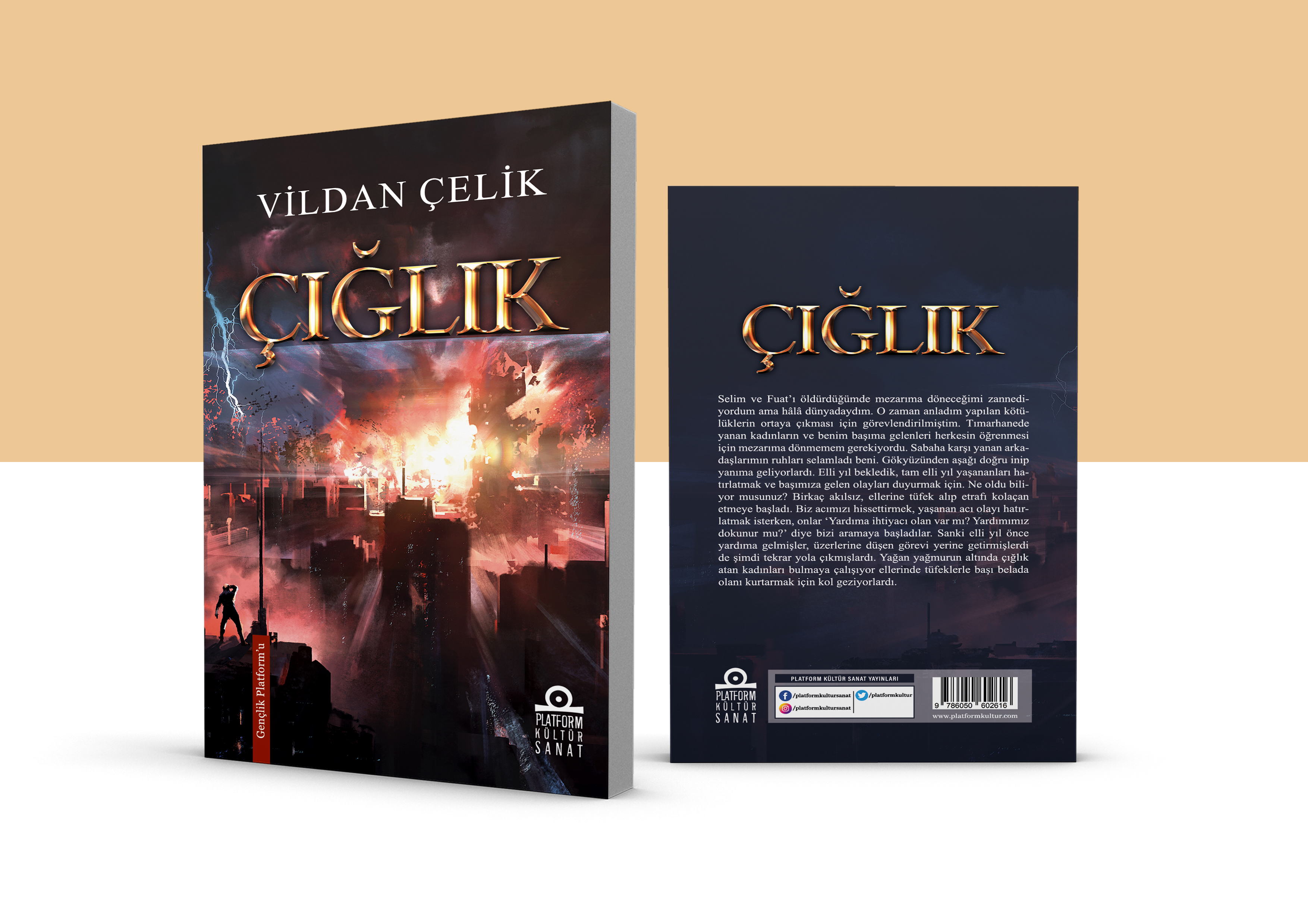 Çığlık | Kitap Kapak Tasarımı