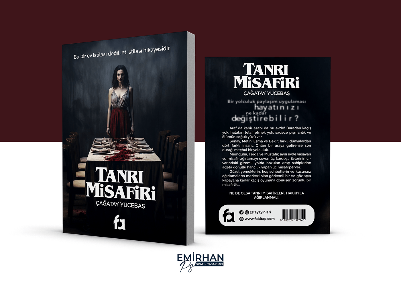 Çağatay Yücebaş - Tanrı Misafiri | Book Cover Design