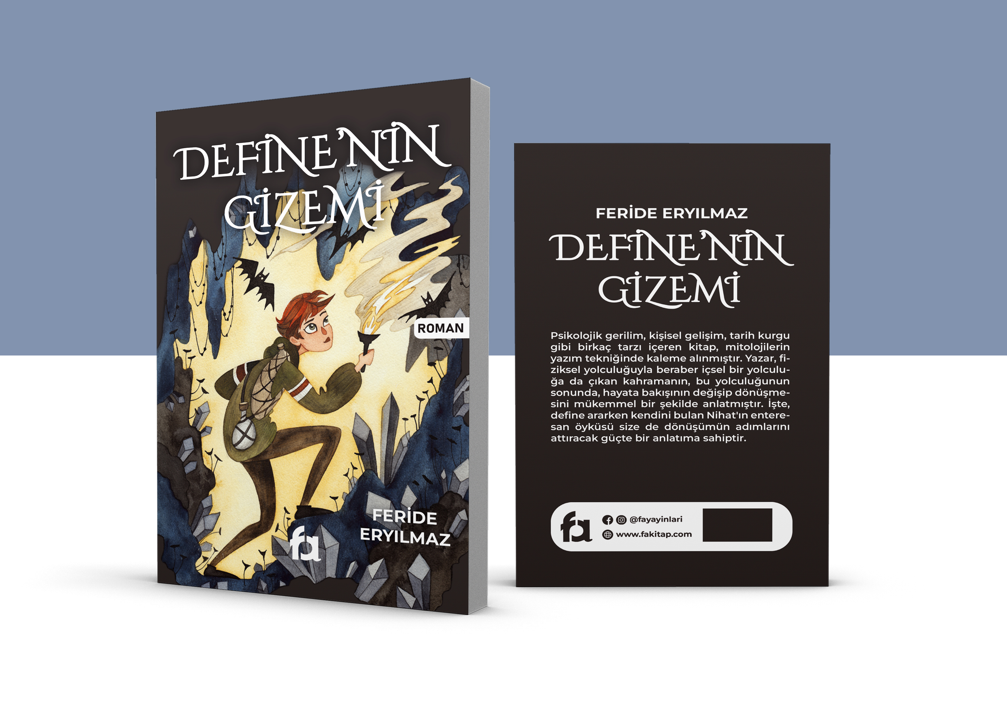 Define'nin Gizemi | Kitap Kapak Tasarımı