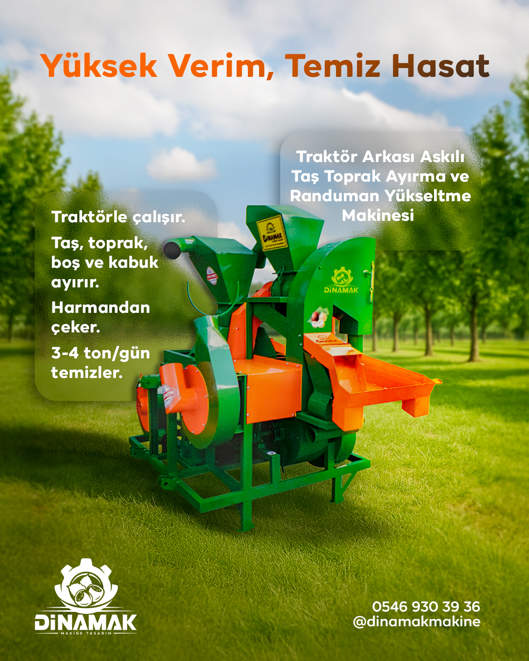 Sosyal Medya Tasarımı | Tarım Makineleri Reklam Görselleri — görsel 2