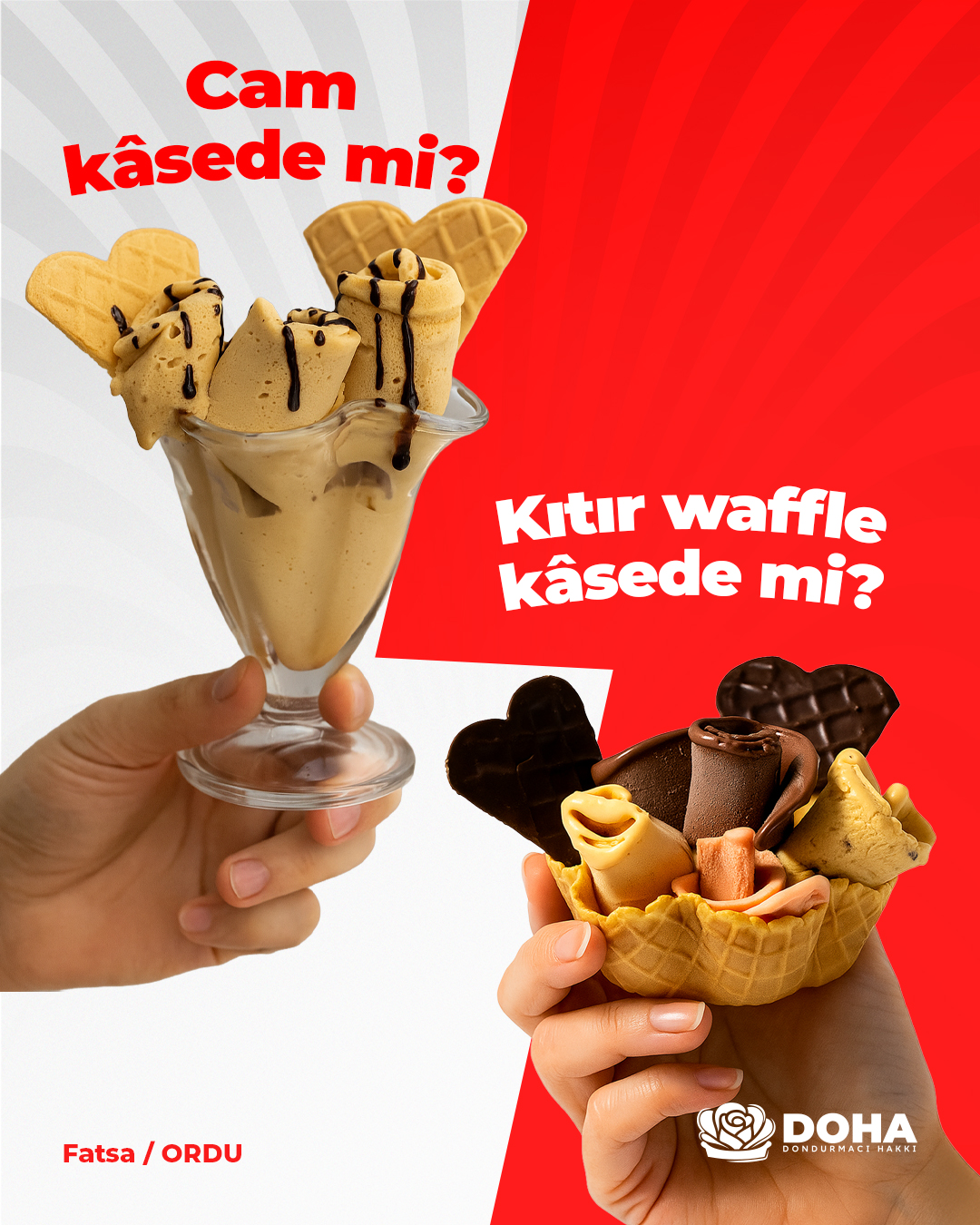 Sosyal Medya Tasarımı | Dondurma Markası Reklam Görselleri — görsel 3