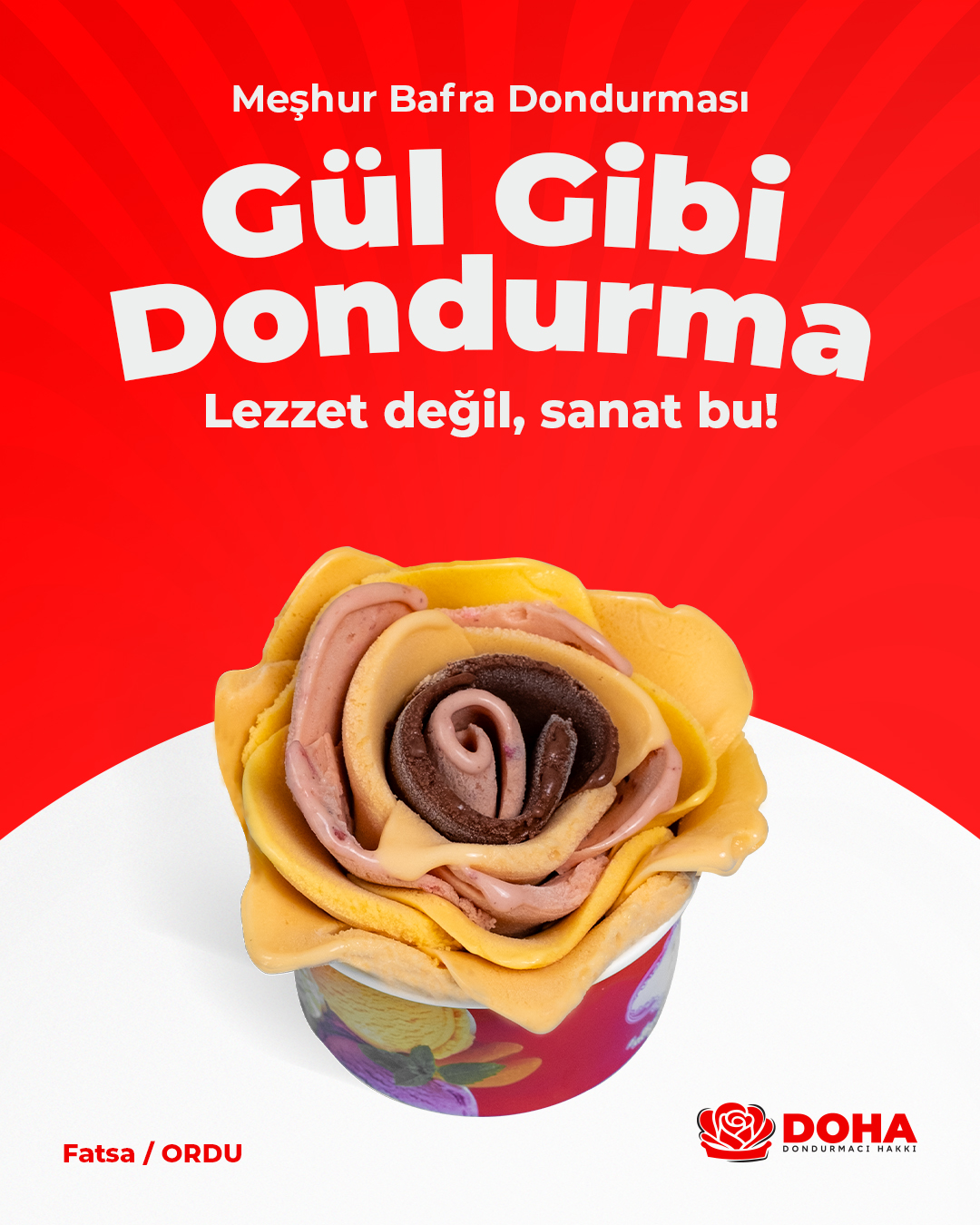 Sosyal Medya Tasarımı | Dondurma Markası Reklam Görselleri — görsel 5
