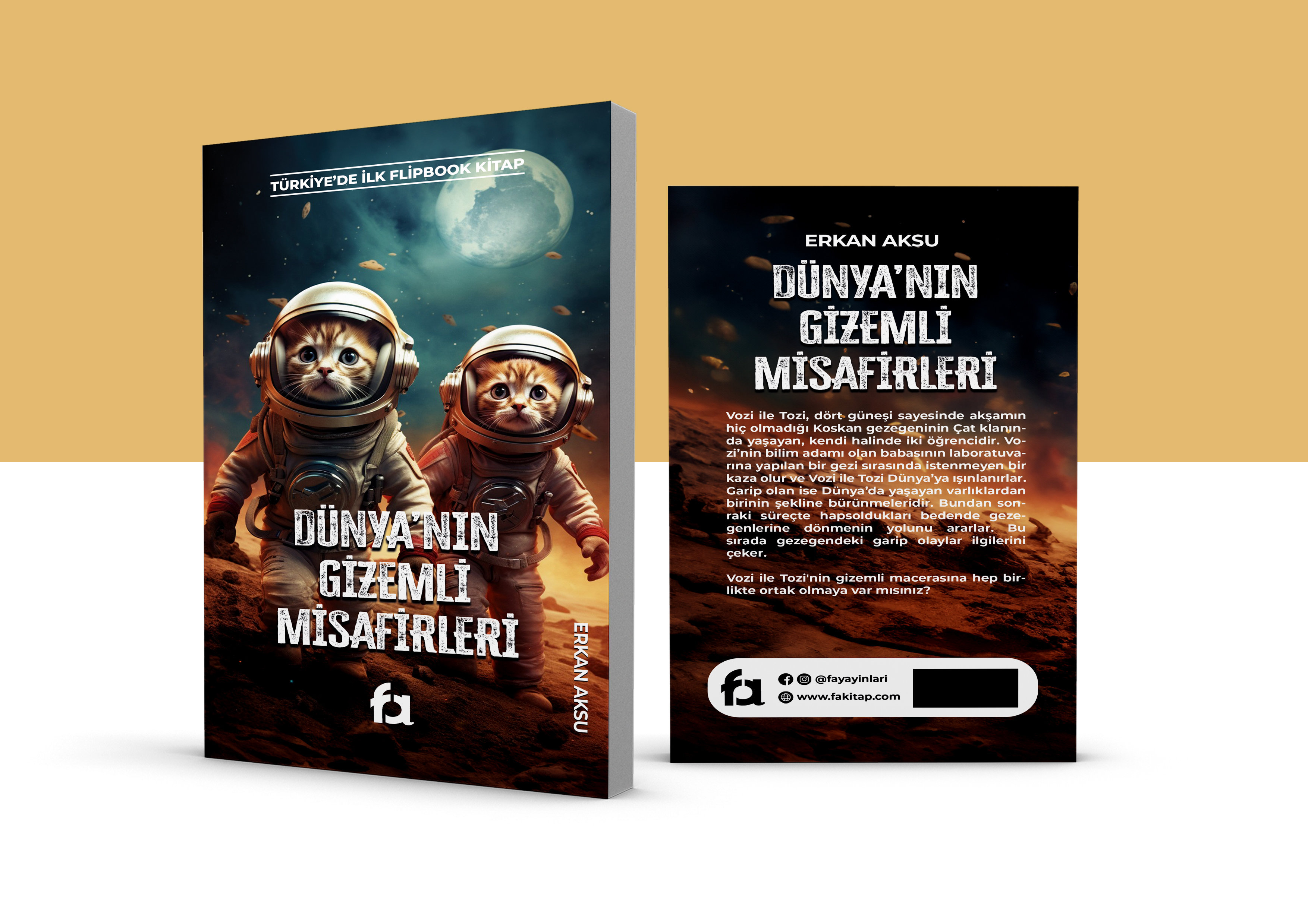 Dünya'nın Gizemli Misafirleri | Kitap Kapak Tasarımı