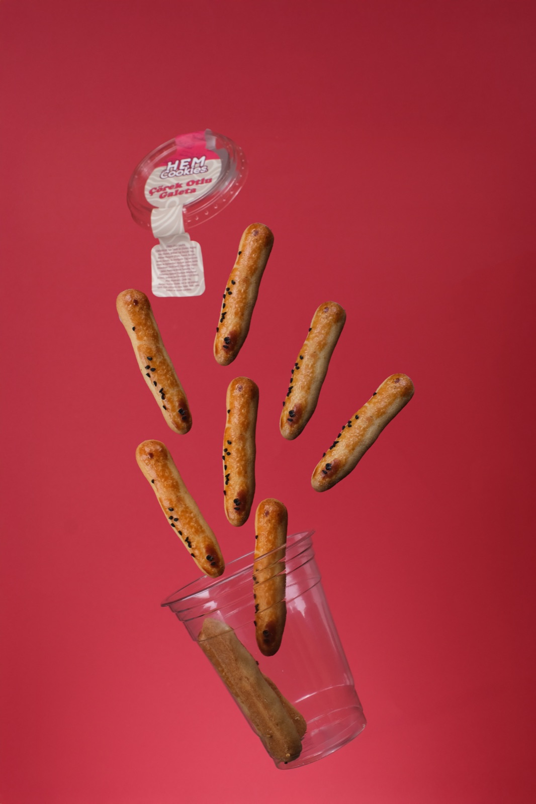 HEM Cookies | Renkli Zemin Kurabiye ve Atıştırmalık Ürün Çekimi — görsel 3