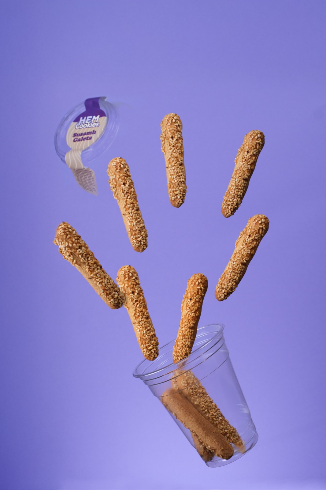 HEM Cookies | Renkli Zemin Kurabiye ve Atıştırmalık Ürün Çekimi — görsel 7