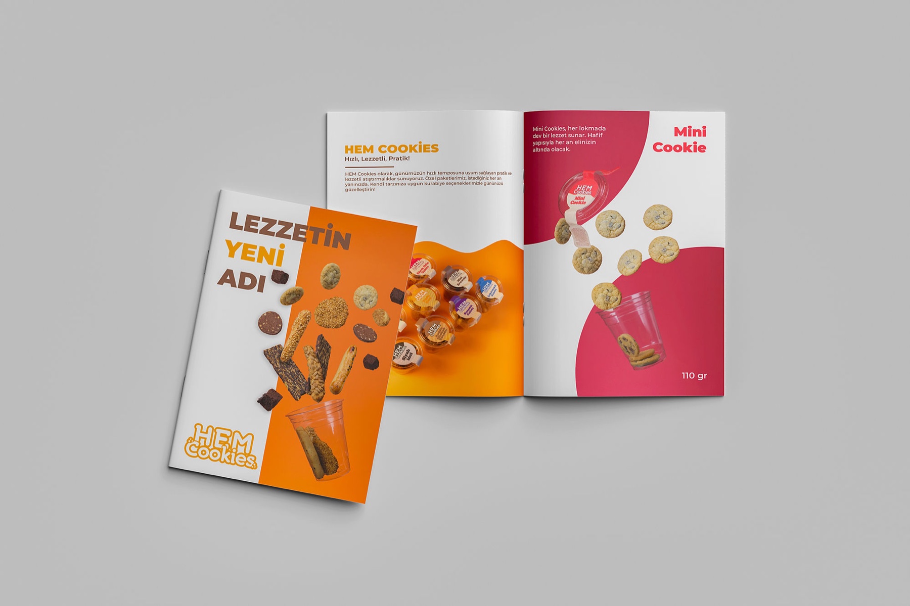 HEM Cookies Ürün Kataloğu Tasarımı