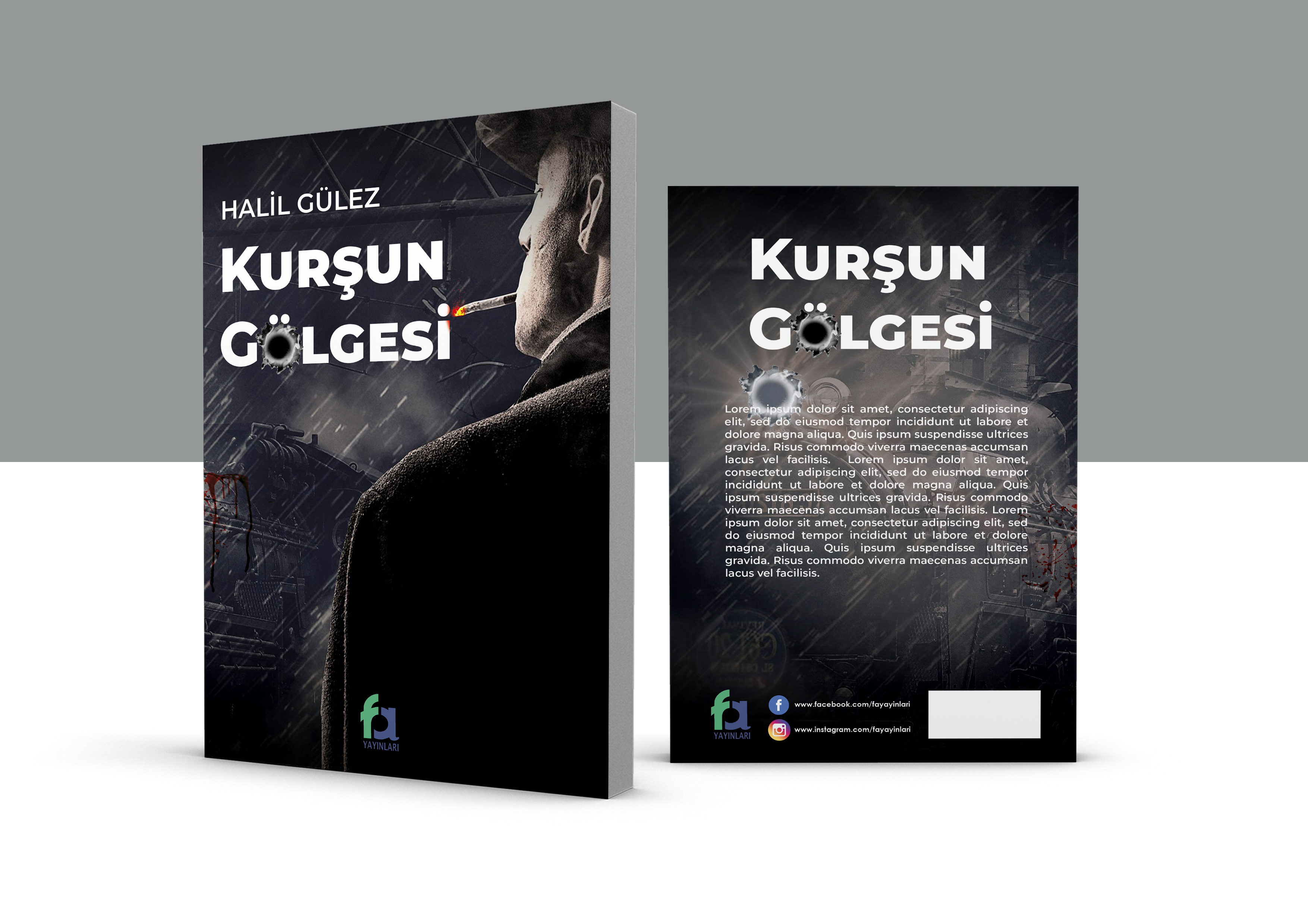 Kurşun Gölgesi | Kitap Kapak Tasarımı