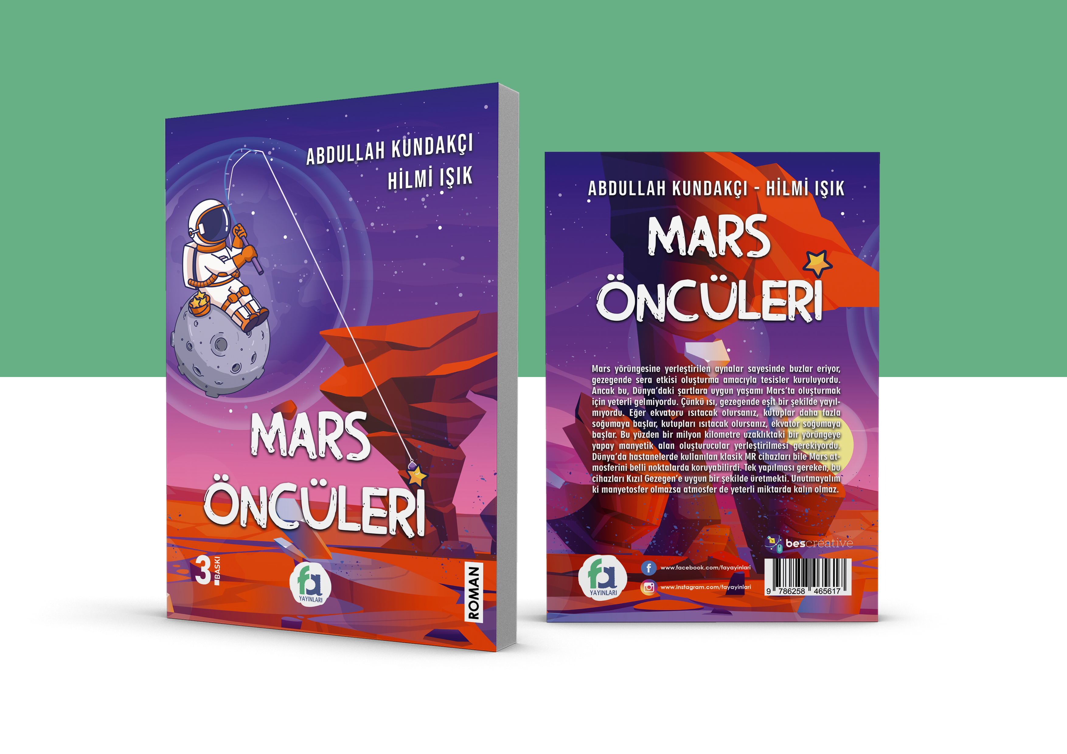 Mars Öncüleri | Kitap Kapak Tasarımı
