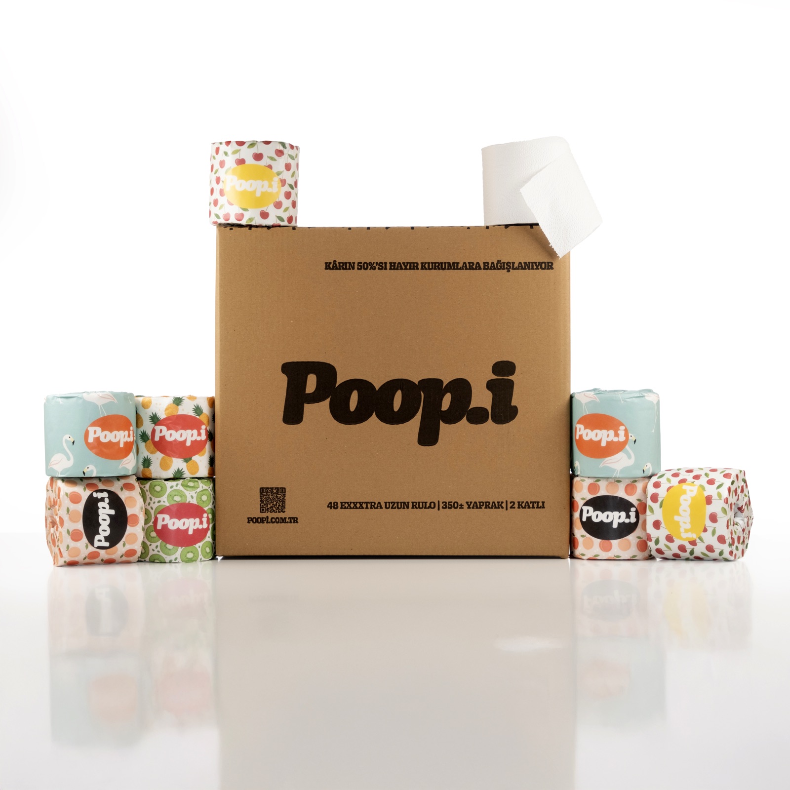 Poop.i Tuvalet Kağıdı | Ürün ve Ambalaj Fotoğrafçılığı