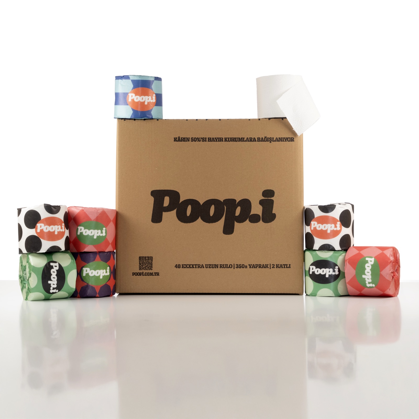 Poop.i Tuvalet Kağıdı | Ürün ve Ambalaj Fotoğrafçılığı — görsel 2