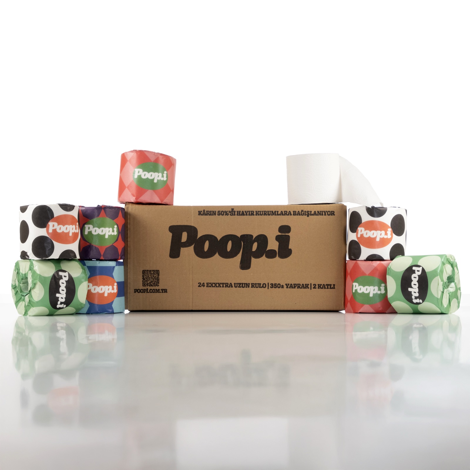 Poop.i Tuvalet Kağıdı | Ürün ve Ambalaj Fotoğrafçılığı — görsel 8
