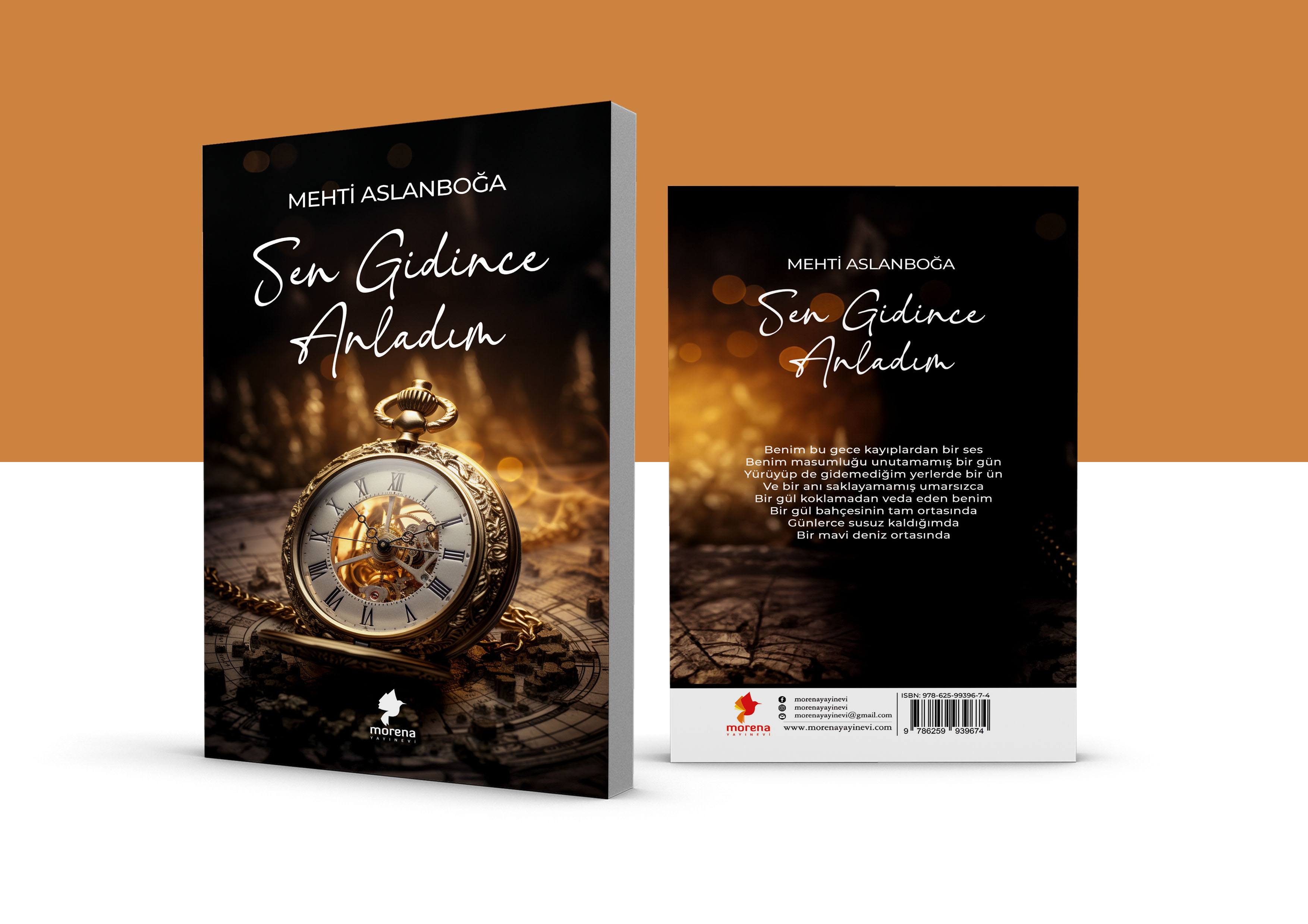 Sen Gidince Anladım | Kitap Kapak Tasarımı