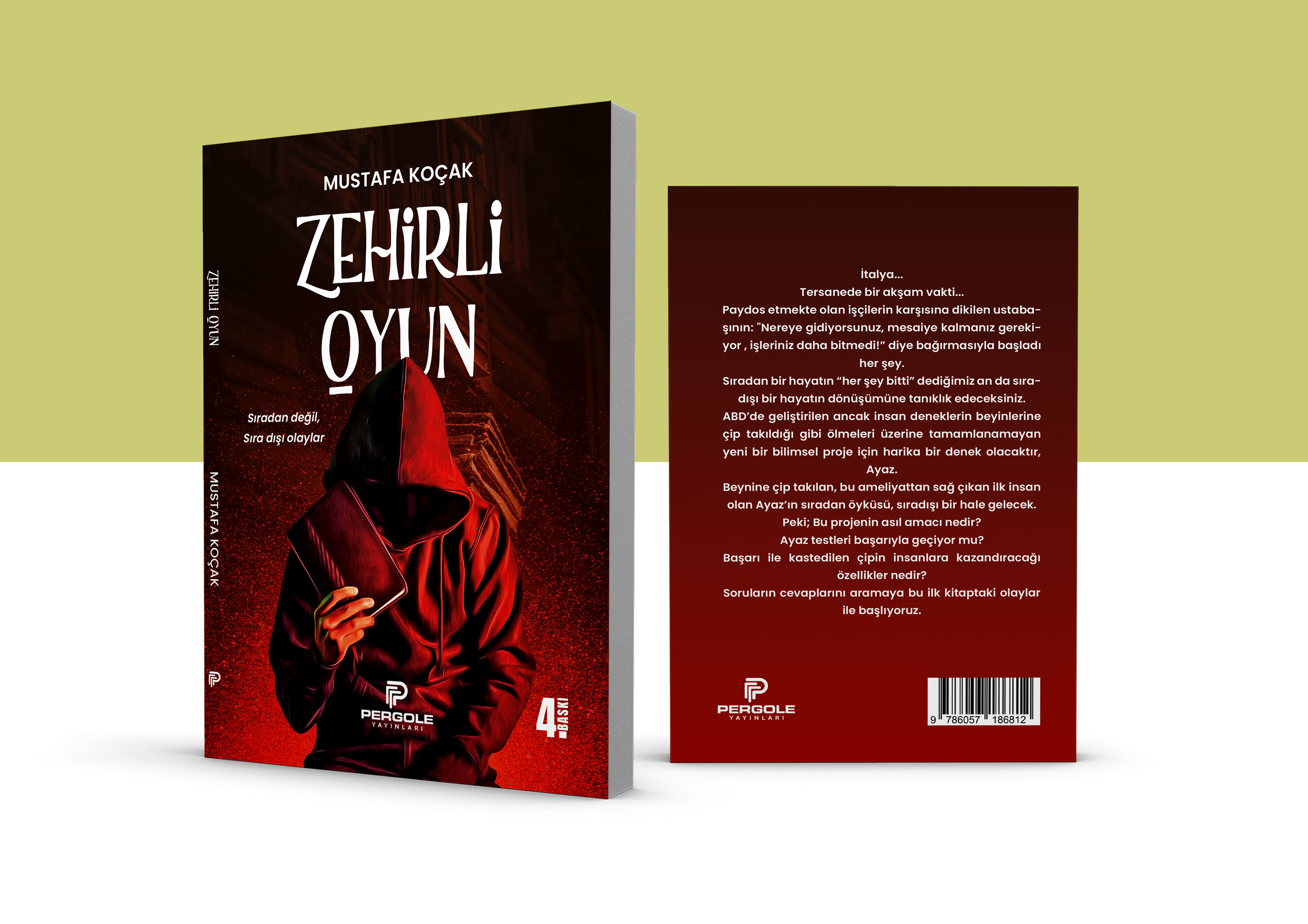 Zehirli Oyun | Kitap Kapak Tasarımı